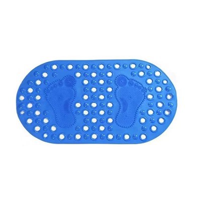 PVC Bath Mat Foot Emboss