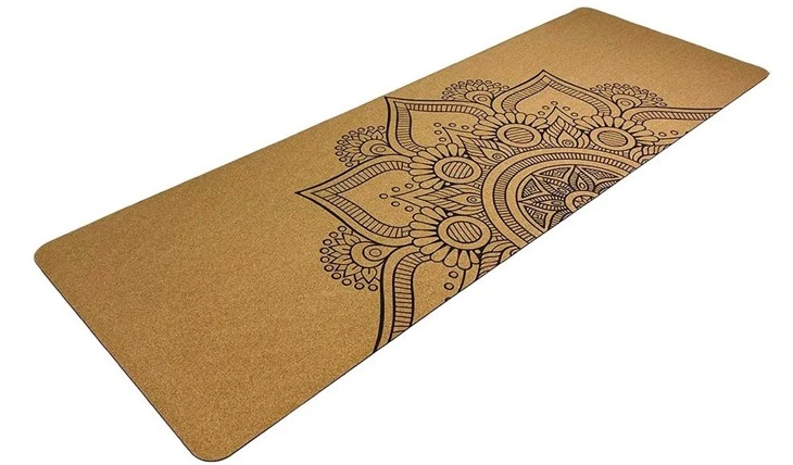 Cork rubber Yoga Mat